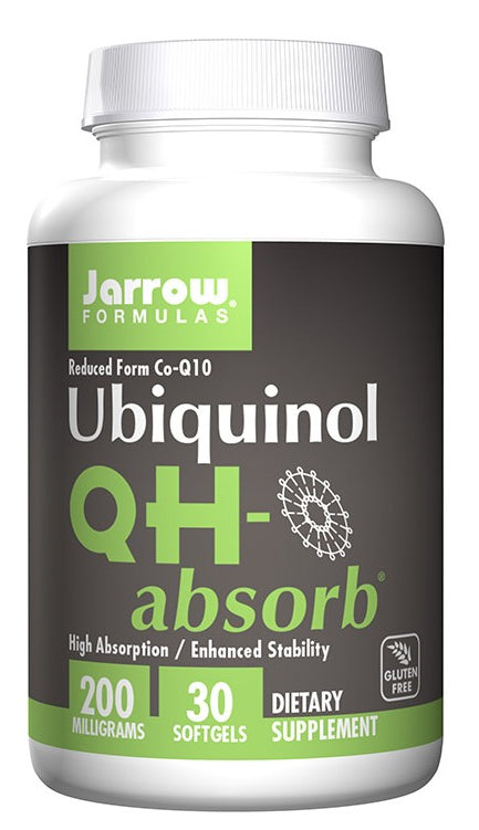 Ubiquinol qh - absorbierendes Coenzym Q10 200 MG 30 Kapseln JARROW FORMELS