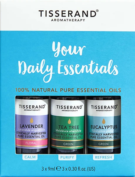 Essential Oil Kit 100% Ihr tägliches Essentials-Kit 3 x 9 ml TISSERAND