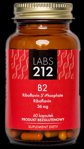 Vitamin B2 Riboflavin 5 '- Phosphat + Riboflavin 60 Kapseln LABS212