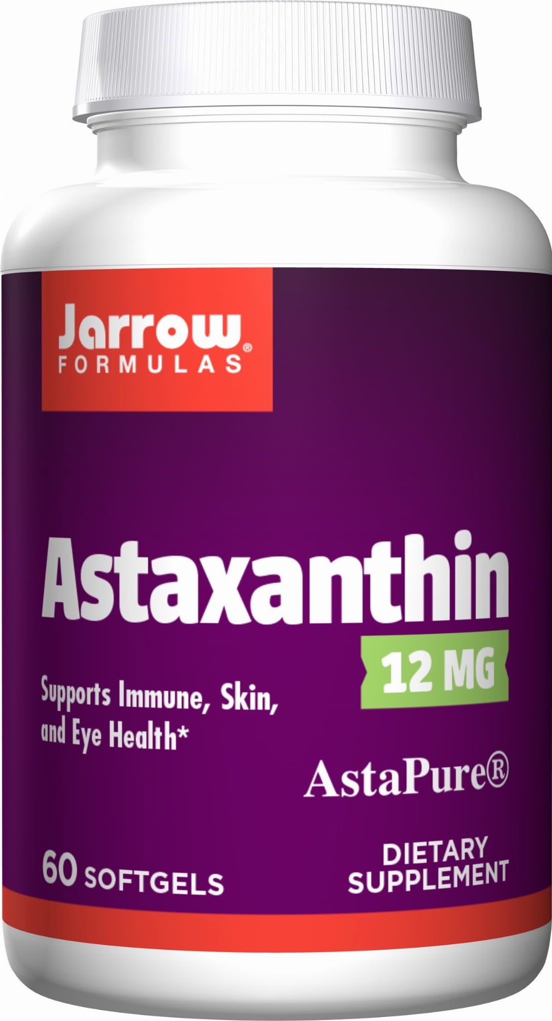 Astaxanthin astapure 12 MG 60 Kapseln JARROW FORMELS Hauptbild