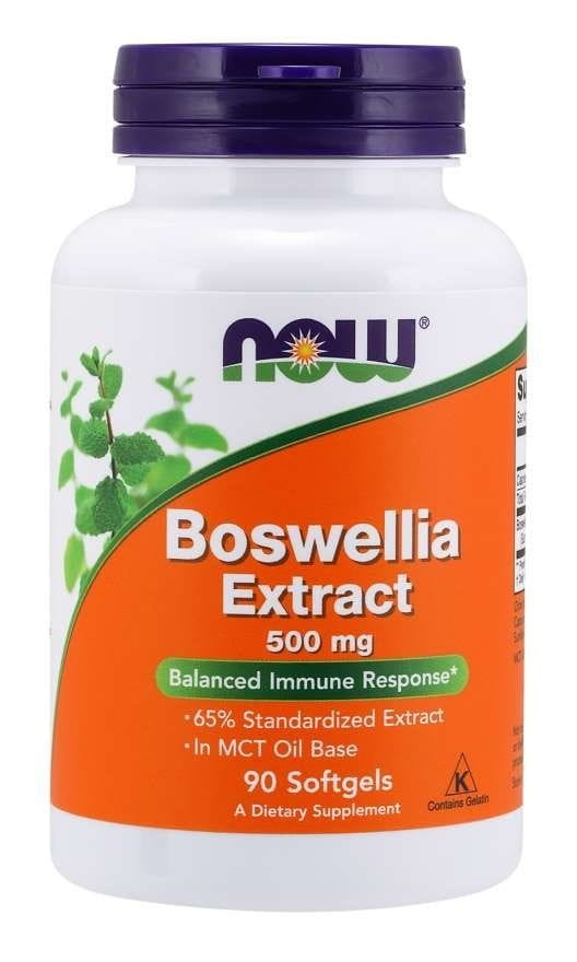 Boswellia Weihrauch 500 MG Extrakt 90 Kapseln NOW FOODS Hlavný obrázok produktu