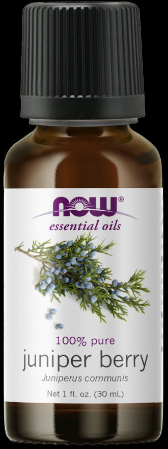 100 % ätherisches Wacholderöl Wacholderbeerenöl 30 ml NOW FOODS ESSENTIALS OILS Hover Image