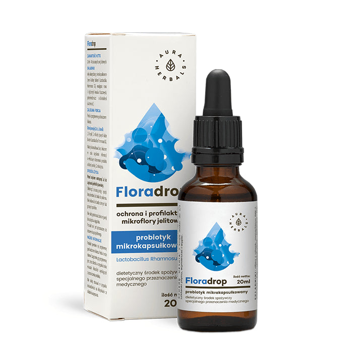 Floradrop Lactobacillus rhamnosus gg Probiotische Tropfen 20 ml AURA HERBALS