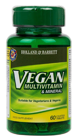 Veganes Multivitamin & Mineral 60 Tabletten HOLLAND & BARRETT