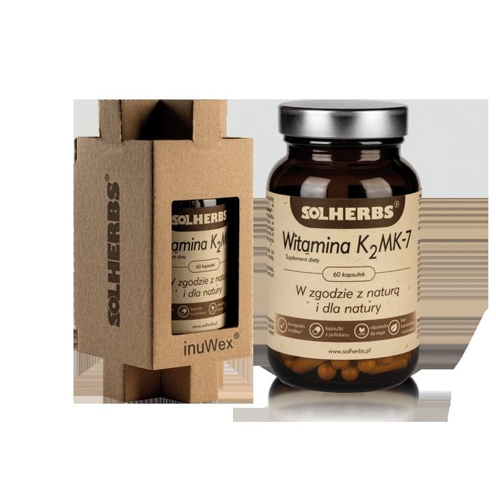 Vitamin K2 MK7 60 Kapseln (200 mcg) - SOLHERBS