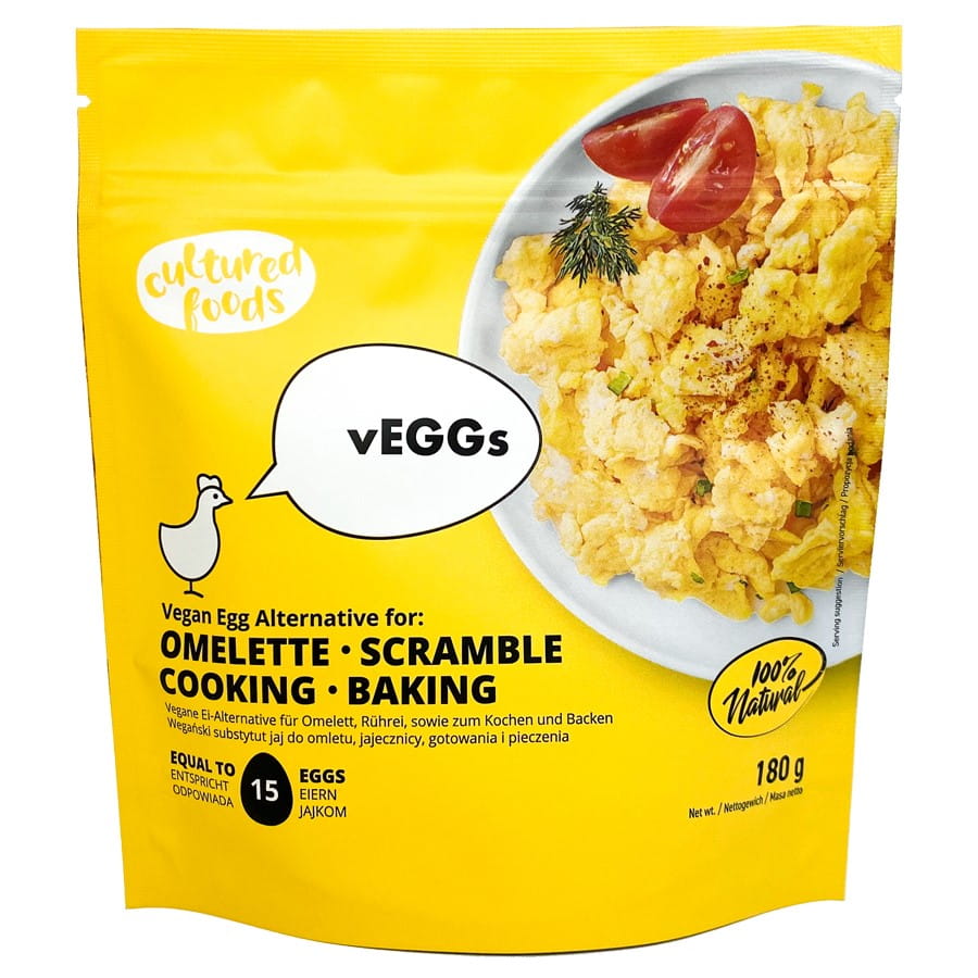 Veggs Omelett - pflanzlicher Ei-Ersatz 180g KULTURIERTE LEBENSMITTEL
