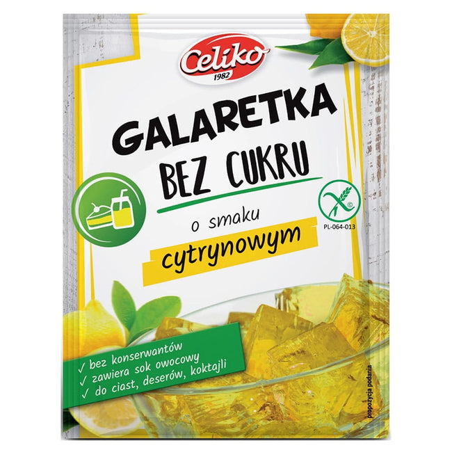 Zitronenzuckerfreies Gelee ohne Gluten 14g CELIKO Hover Image