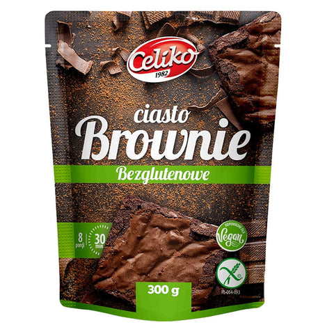 Eine Mischung für glutenfreie Brownies 300g CELIKO