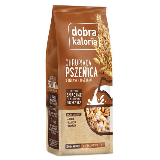 Knusperweizen mit Melasse und Mandeln 120g GOOD KALORIA