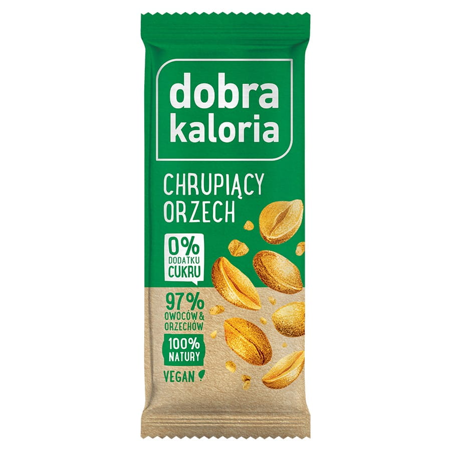 Fruchtriegel - knackige Nuss 35g GOOD KALORIA