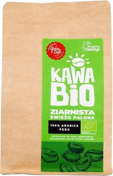 Bio Arabica-Kaffee aus Peru von QUBA CAFFE in 250g Packung, frisch gemahlene Kaffeebohnen mit aromatischem Duft