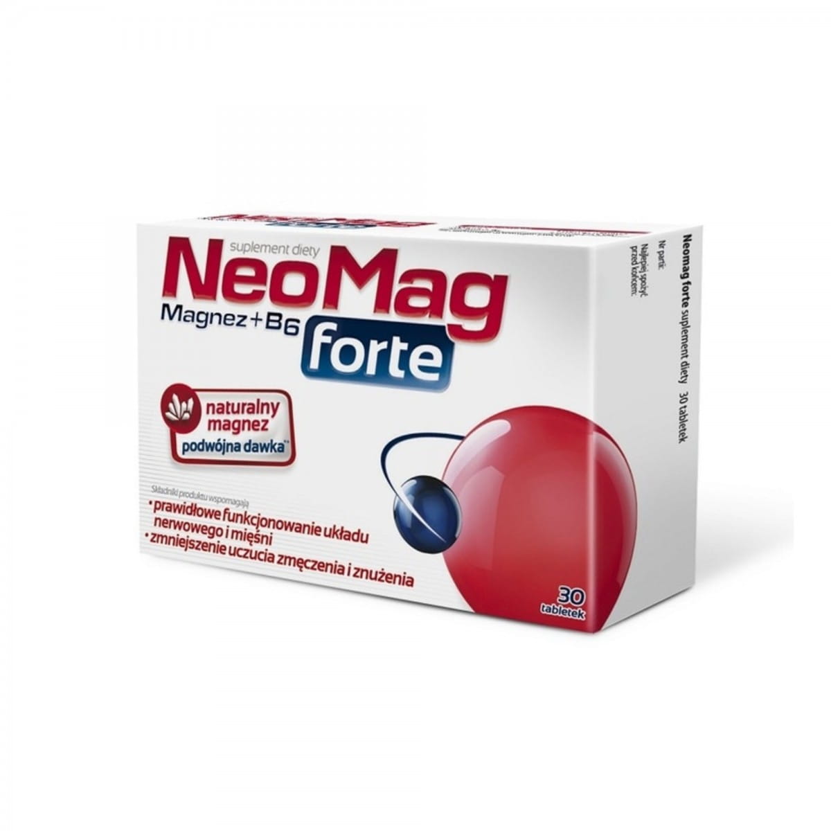 Neomag FORTE zur Verringerung der Müdigkeit 30 Tabletten