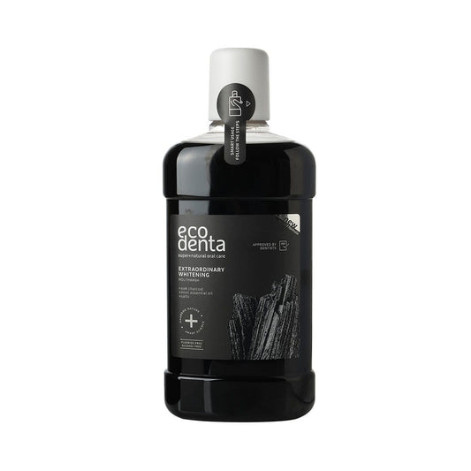 Mundflüssigkeit mit Eichenholzkohle Whitening 500 ml BIOK LABORATORIJA
