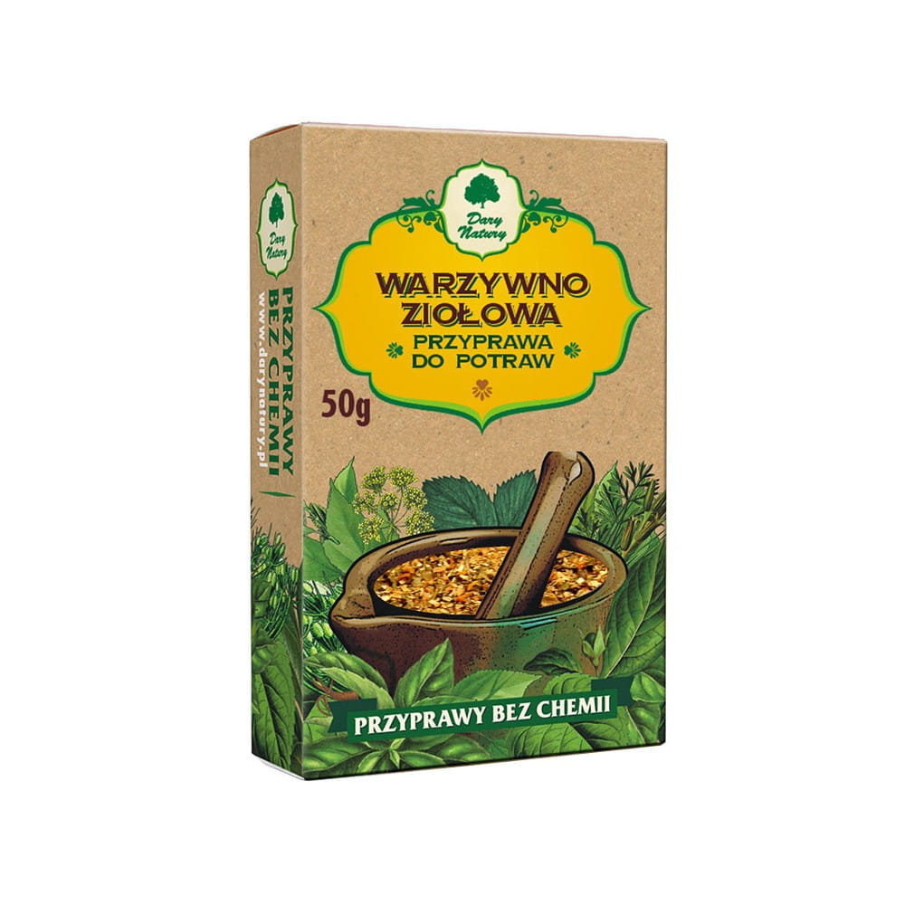 Gemüse- und Kräuterwürze für Gerichte 50 g - GESCHENKE DER NATUR Gambar utama produk