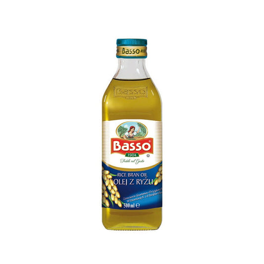 Reisöl in 500 ml Flasche von ITALMEX, hellgelbe Farbe, flüssig, ideal zum Kochen und Braten, transparent Flasche.