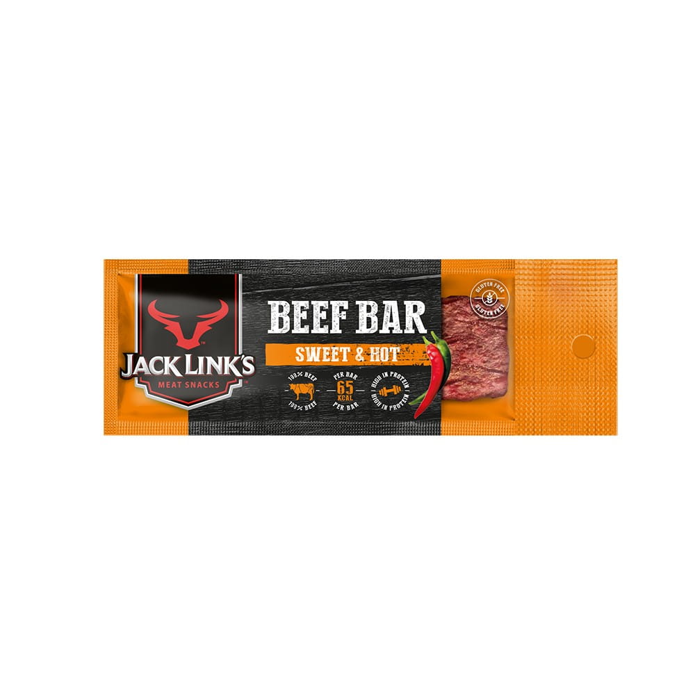 Süßer & heißer getrockneter Rindfleisch-Proteinriegel 225 g