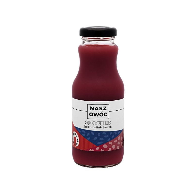 Apfel-, Kirsch- und Aronia-Smoothie 250 ml UNSERE FRUCHT