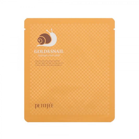 Hydrogel-Gesichtsmaske mit Gold und Schneckenschleim 30 g - PETITFEE