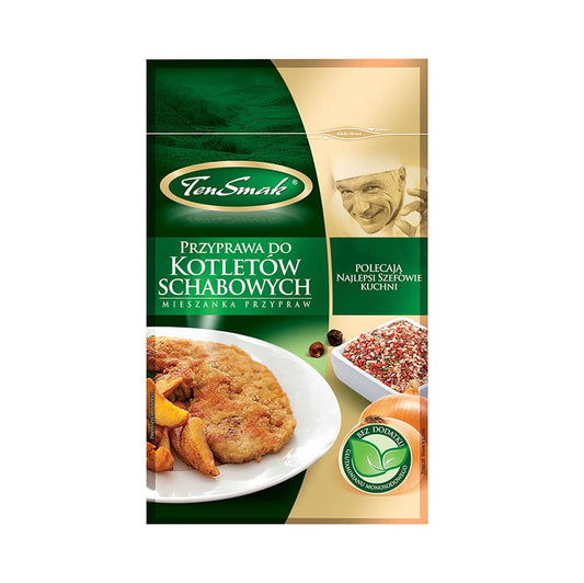 Schweinekotelett-Gewürz von TEN SMAK in 20 g Dose, aromatische Gewürzmischung für Schweinekoteletts