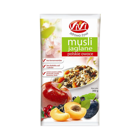 Hirsemüsli Polnische Frucht 300 g VIVI