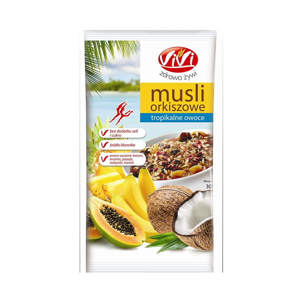 Müsli Dinkel Südfrucht 300 g VIVI