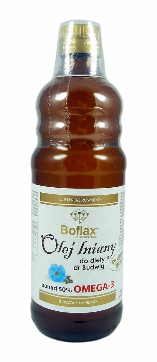 Boflax-Leinöl für die Ernährung von Dr. Budwig 500ml WNIRZ INSTITUT
