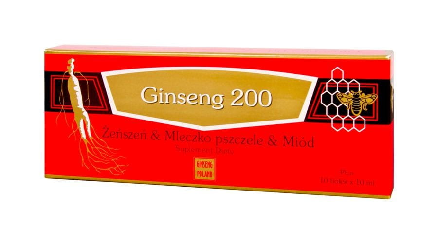 Ginseng 200 Ginseng + Gelée Royale + Honig 10x10ml Fläschchen GINSENG