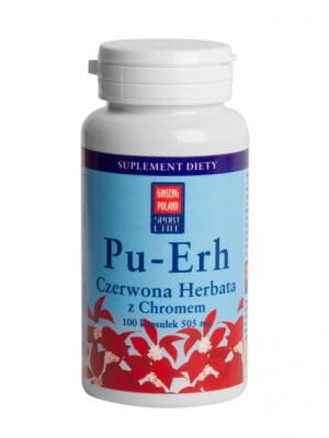 Pu - erh roter Tee mit Chrom 100 Kapseln GINSENG Hover Image