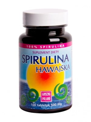 Hawaiianische Spirulina 500 mg 100 Tabl. GINSENG