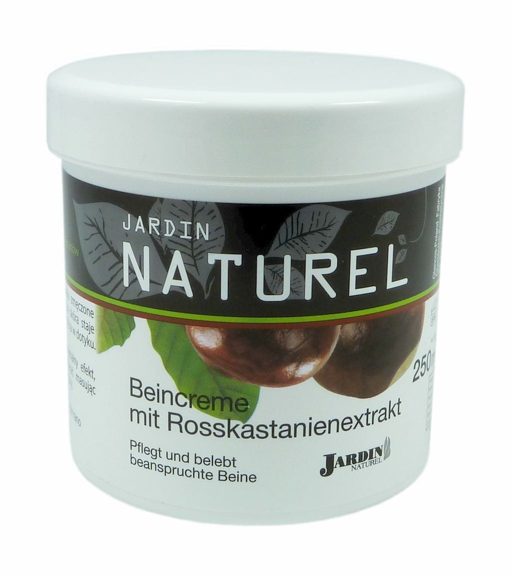 Natürliche Beincreme mit Kastanienanem 250ml JARDIN
