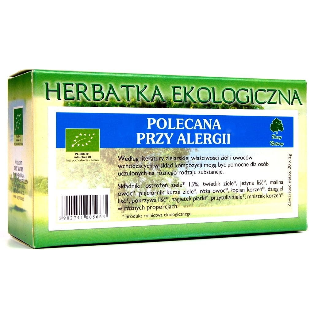 Tee für Allergiker empfohlen fix BIO 25 x 2g GESCHENKE DER NATUR