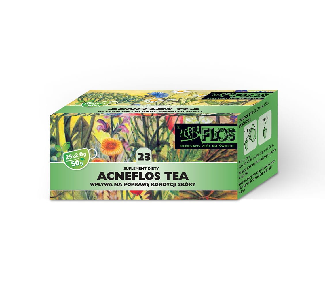 23 Acneflos Tea Fix 25 x 2g - Hautgesundheit herba - FLOS