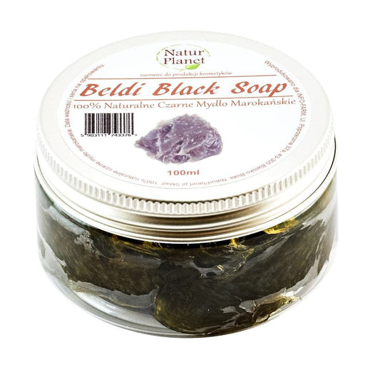 Marokkanische schwarze Seife 100g NATUR PLANET