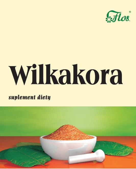 Gemahlene Wilkakora-Rinde von FLOS, 50g, fein gemahlen, naturbelassenes pflanzliches Heilmittel, sichtbare Rinde in der Verpackung