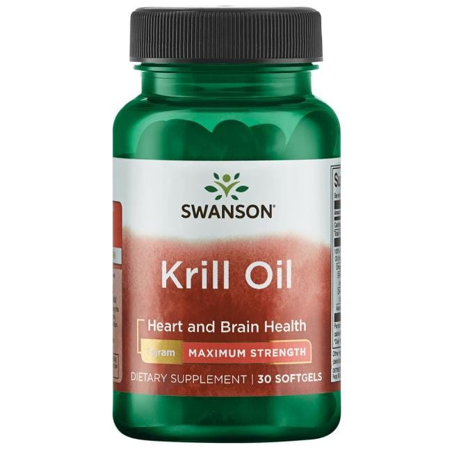 Krillöl 1000mg 30sgels. - SWANSON Krillöl Hover Image
