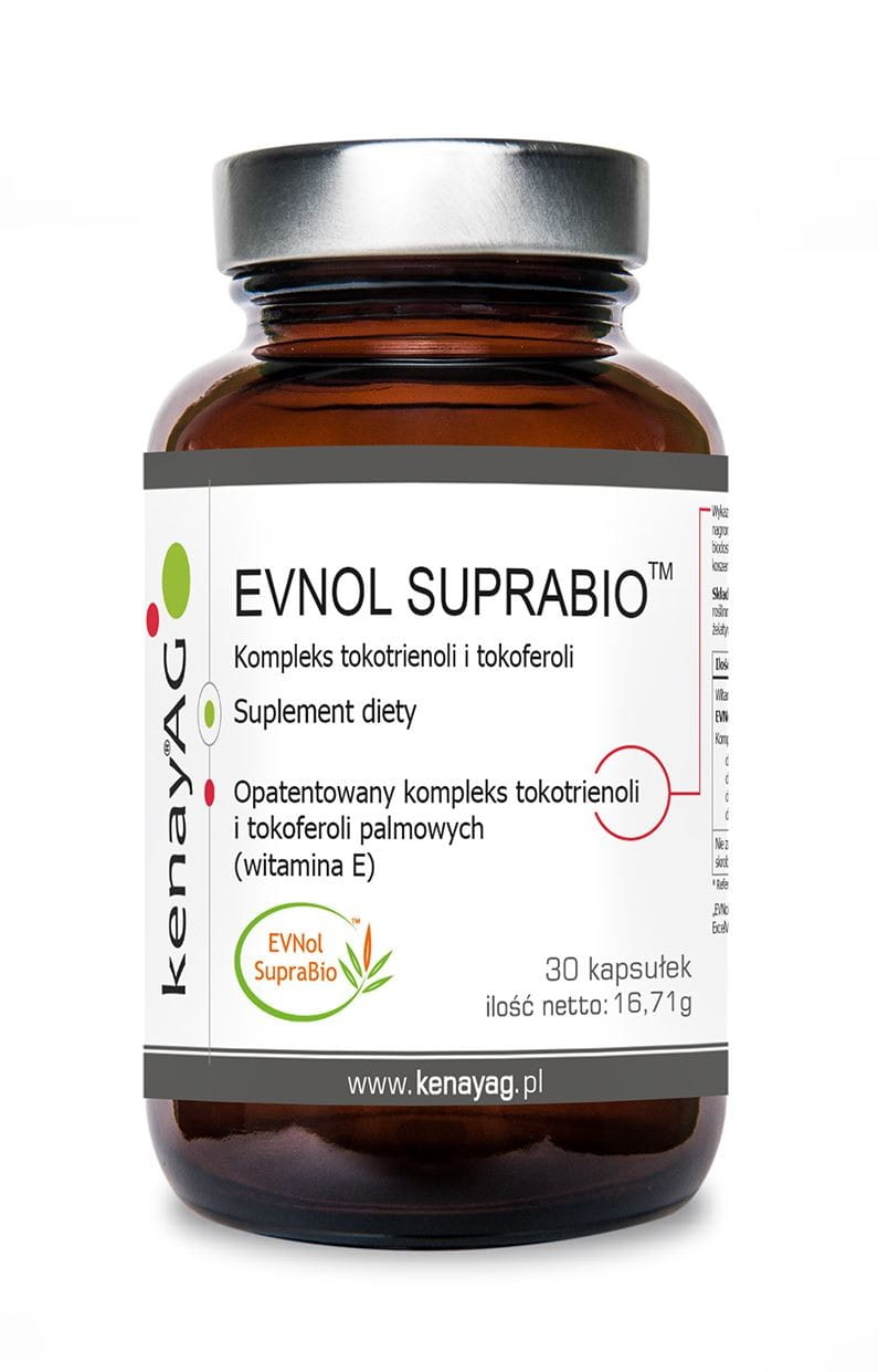 KENAY evnol supraBIO 30 Kapseln - Komplex aus Tocotrienolen und Tocopherolen (Vitamin E)