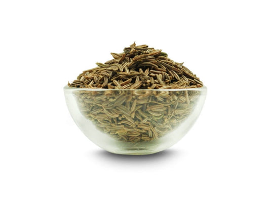 Kümmelkörner in 100g Packung von VIVIO, getrocknete Samen für Gewürze und Kochrezepte, Nahaufnahme der Kümmelkerne