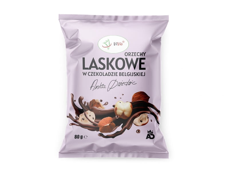 Haselnüsse in belgischer Schokolade 80g ANKA DZIEDZIC - VIVIO