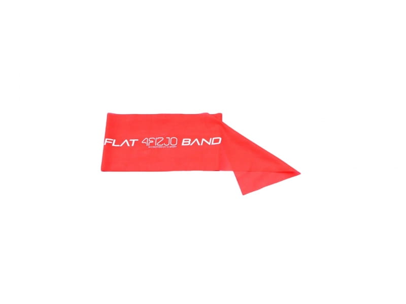 Rehabilitationsband Flachband2 met - rot - 4FIZJO