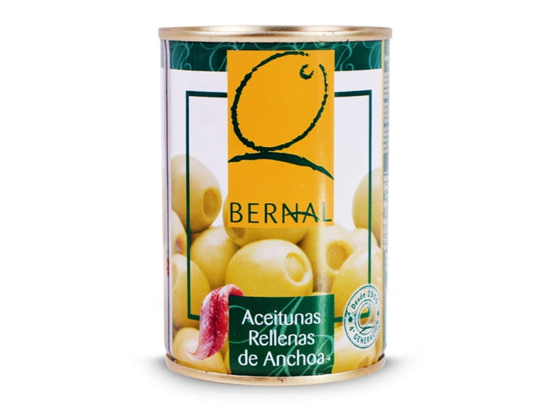 Sardellenoliven 120g - BERNAL - Biogo.de