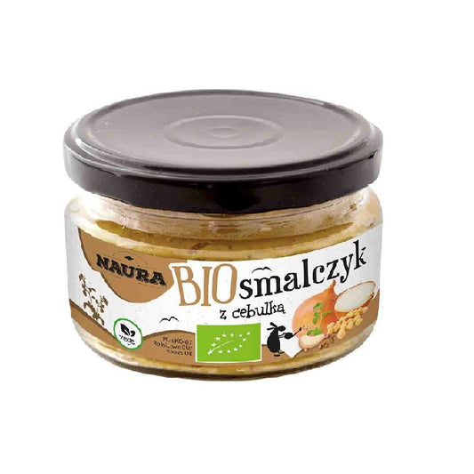 Veganes Schmalz mit Zwiebeln BIO 190 g NAURA - Biogo.de