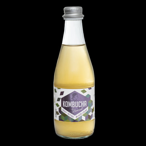 Black Elderflower Kombucha (Body Detox) ORGANIC 330 ml - KOMBUCHA BY LAURENT