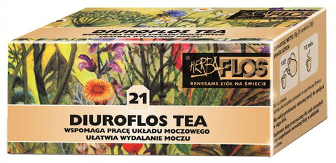 Čaj na močové cesty 20 x 2g - 21 Diuroflos Tea Fix - HERBA - FLOS