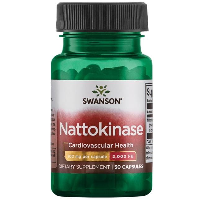 Nattokináza 100 mg 2000fu 30 kapsúl – SWANSON Nattokináza