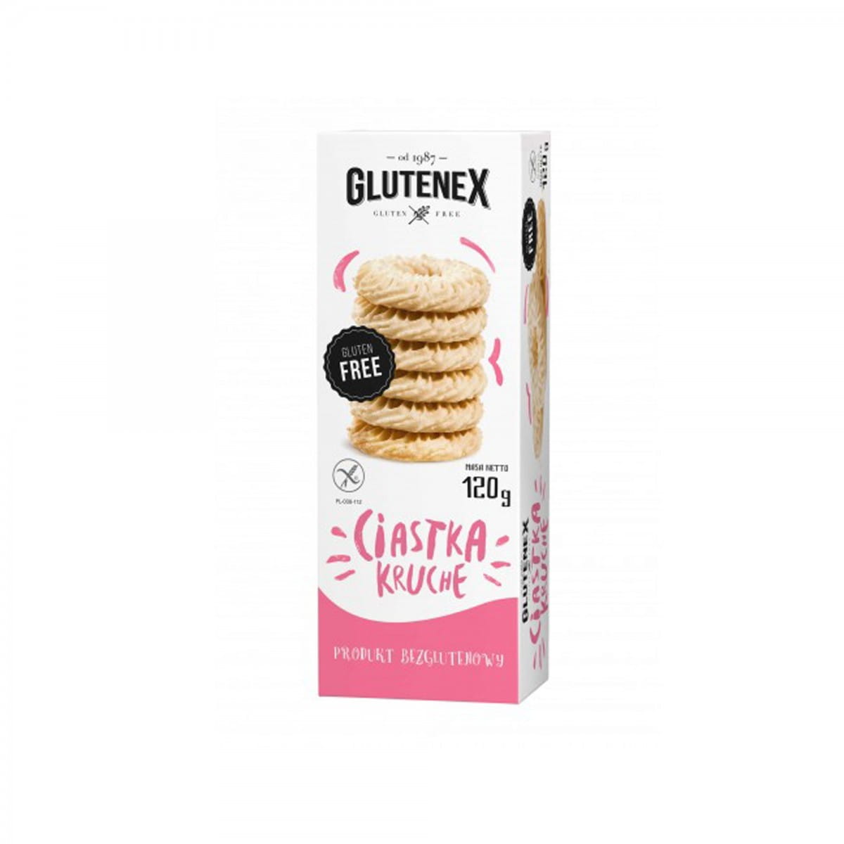 Glutenfreie Mürbekekse 120 g GLUTENEX - Biogo.de