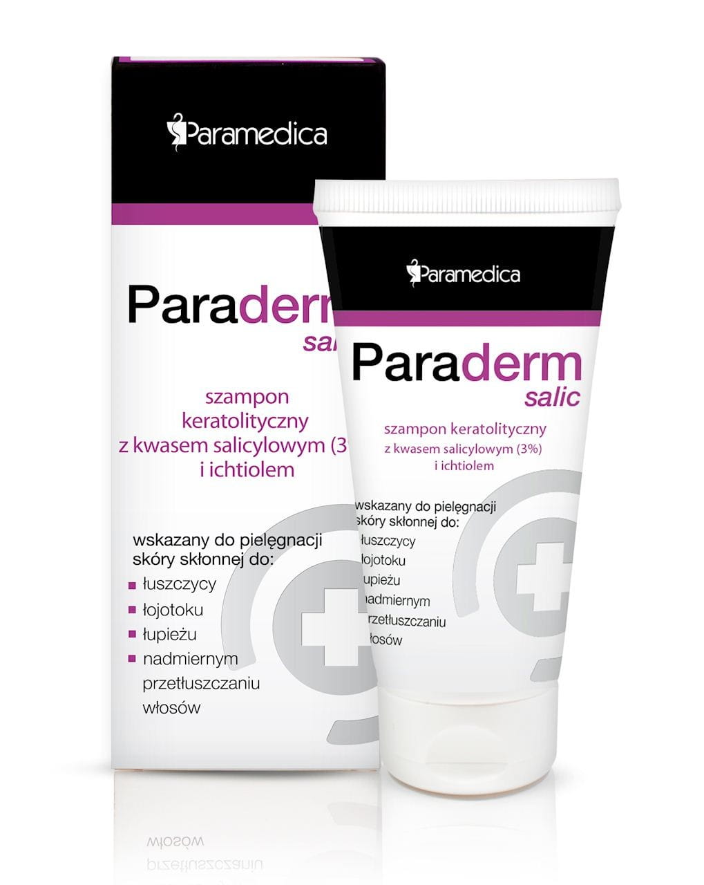 Paraderm Salic Keratolytic Shampoo mit Salicylsäure (3%) und Ichthyol 150g PARAMEDICA - Biogo.de