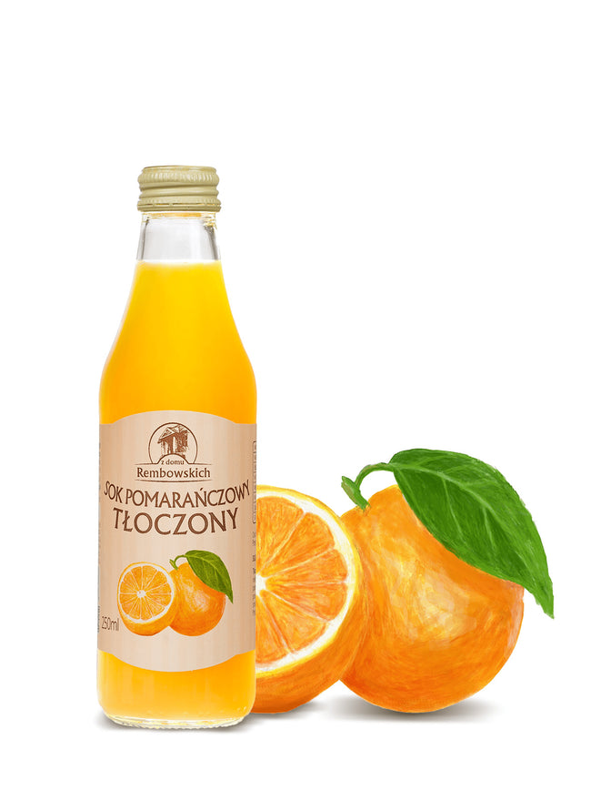 Orangensaft 250ml AUS DEM REMBOWSKI-HAUS - Biogo.de Hover Image