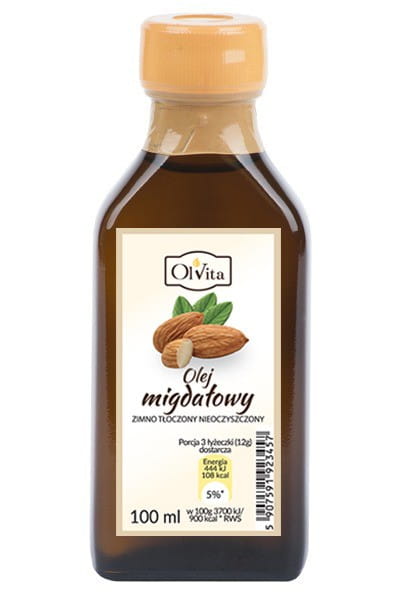 Aceite de almendras, prensado en frío 100ml OLVITA