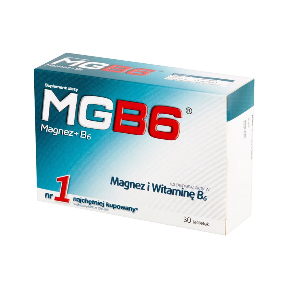 Magnesium + Vitamin B6 30 Tabletten