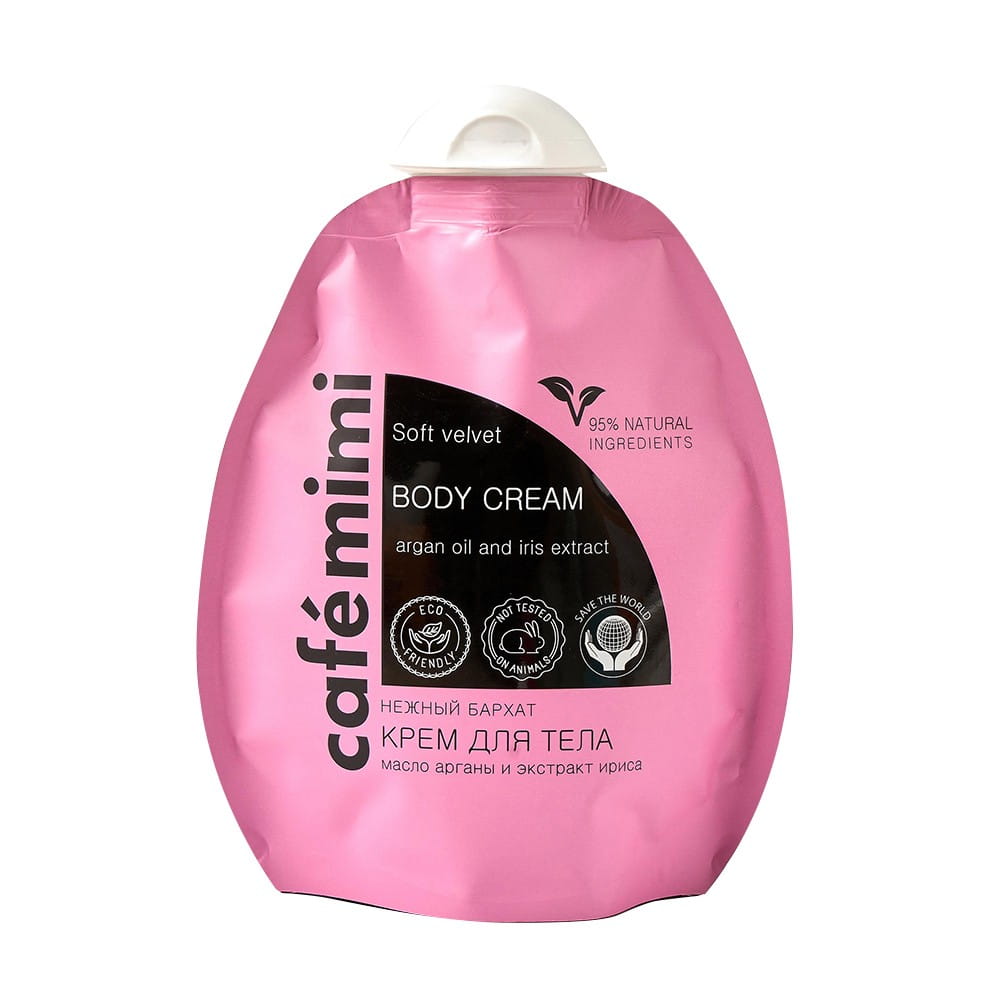 Crema corporal para piel aterciopelada 250 ml CAFEMIMI